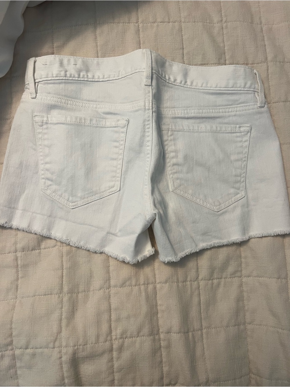 Loft Women’s White Denim Cutoff Shorts